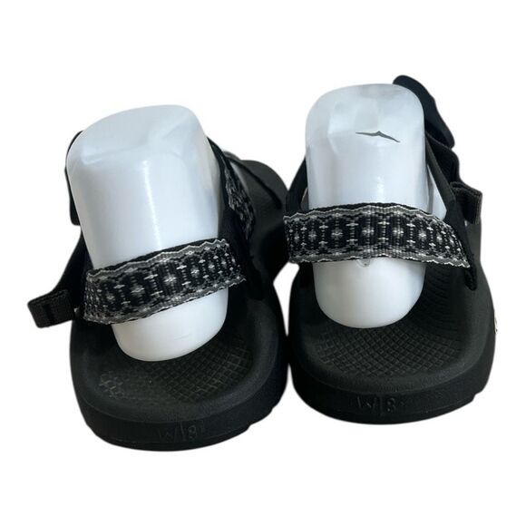 Chaco Z1 Classic Black Grey Strappy Sandal Women Size 8 Trial Hiking Sport - Picture 6 of 12